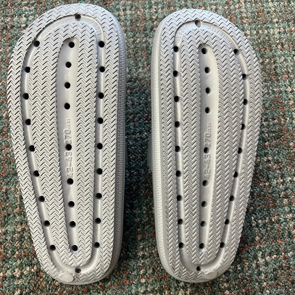 NEW EQUICK Grey Shower Pool Sandals Slippers Extra Thick Waterproof Anti-Skid - Picture 6 of 6